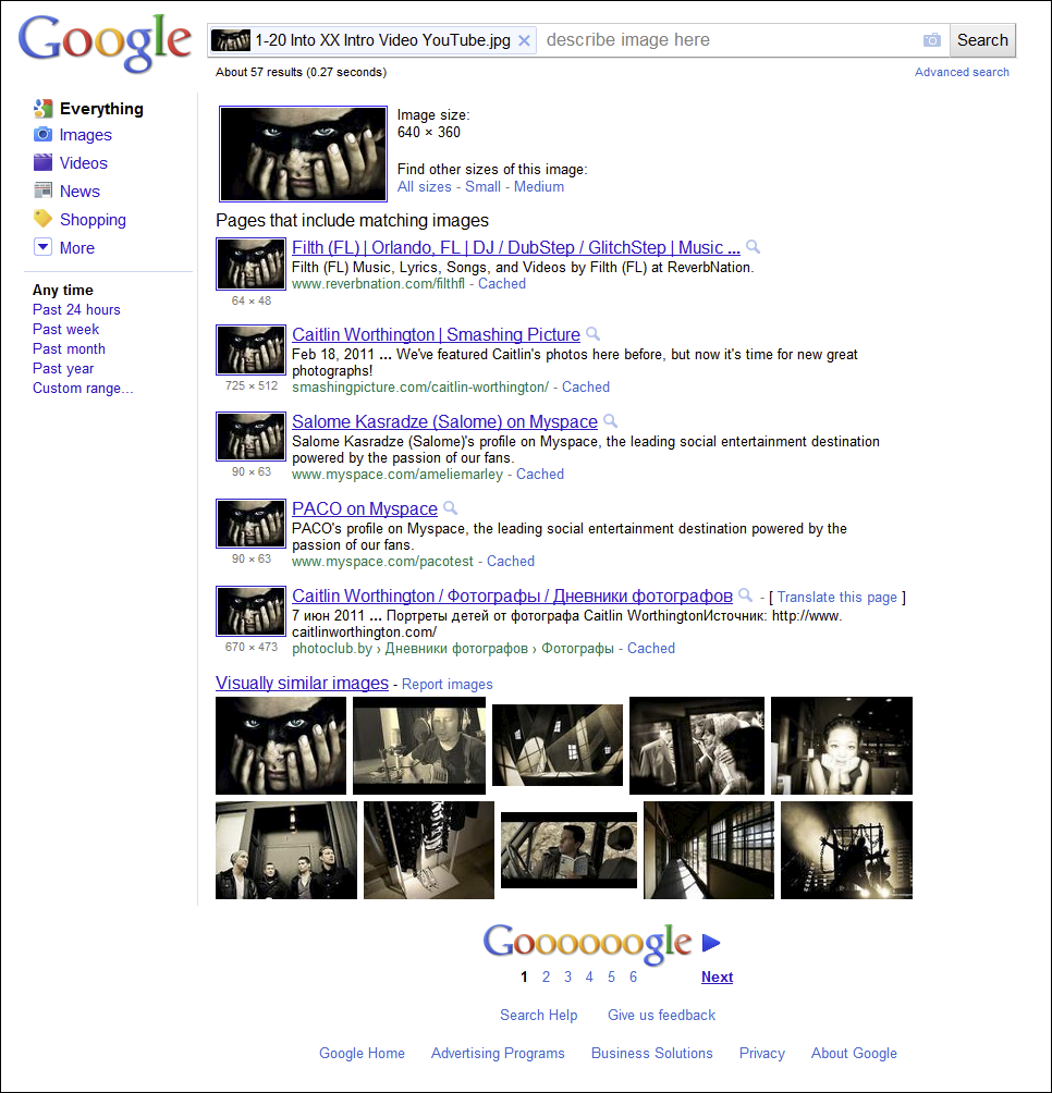 Google Images Search By Image Daniel s Assorted Musings